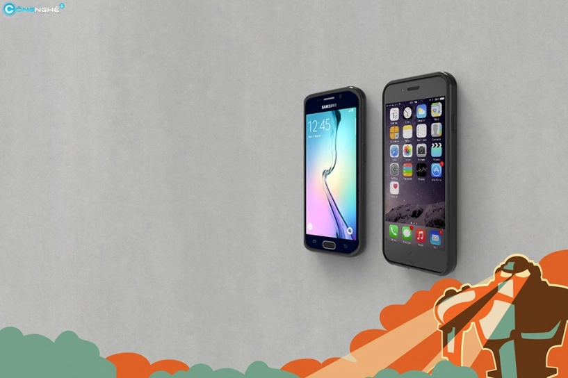 Độc đáo ốp lưng gắn iphone 6 ở bất kỳ đâu - 2