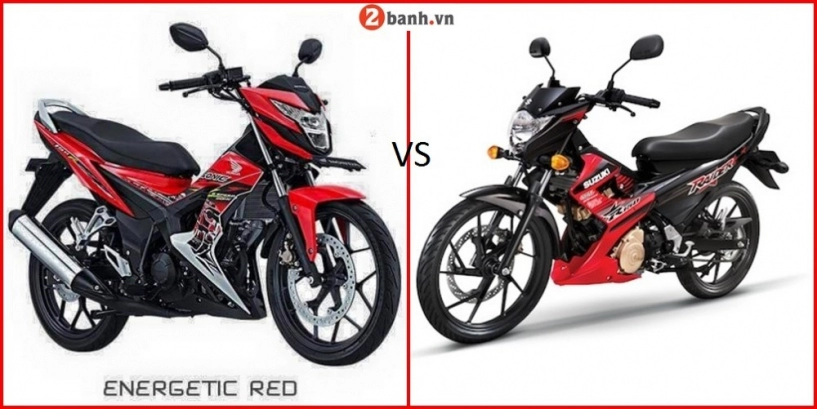 So sánh thông số kỹ thuật sonic 150r và raider r150 - 1
