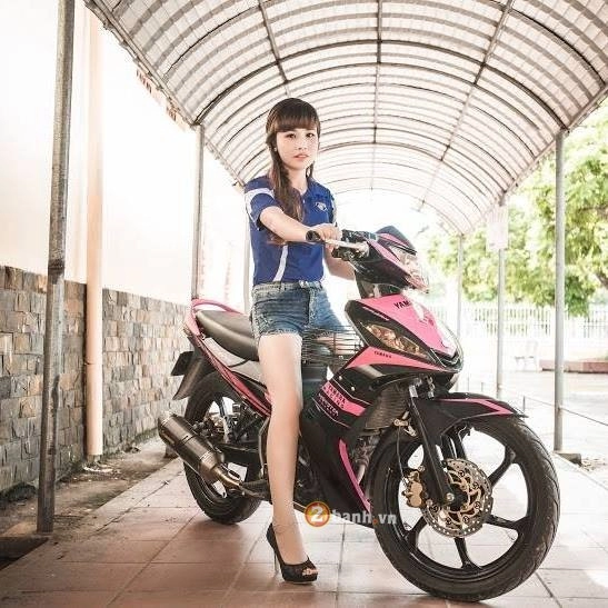 Bất ngờ khi chủ xe của một con exciter độ cực chất lại là hot gơ - 5