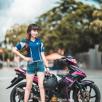 Bất ngờ khi chủ xe của một con exciter độ cực chất lại là hot gơ - 6