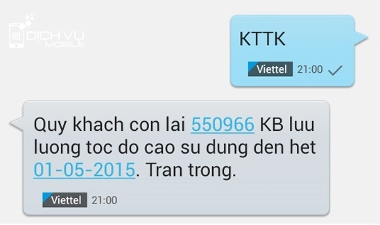 Cach kiêm tra dung lương 3g mang viettel - 2
