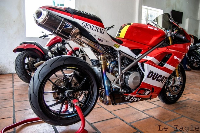 Ducati 848 evo độ đầy sang chảnh tại sài thành - 8