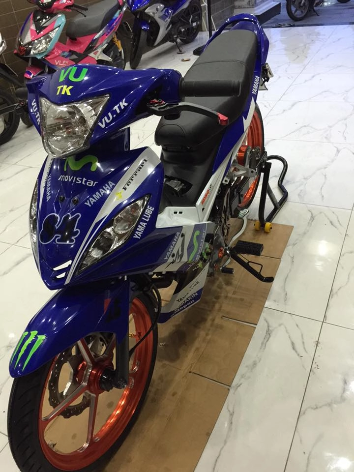 Exciter độ mâm cnc và dàn áo tem movistar - 2