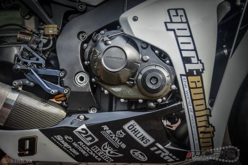 Honda cbr1000rr độ siêu chất với phiên bản sport-evolution nine - 15