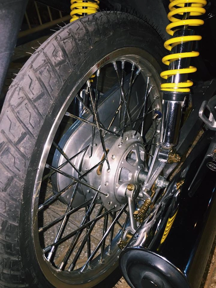 Honda wave s110 một mình trong đêm - 4