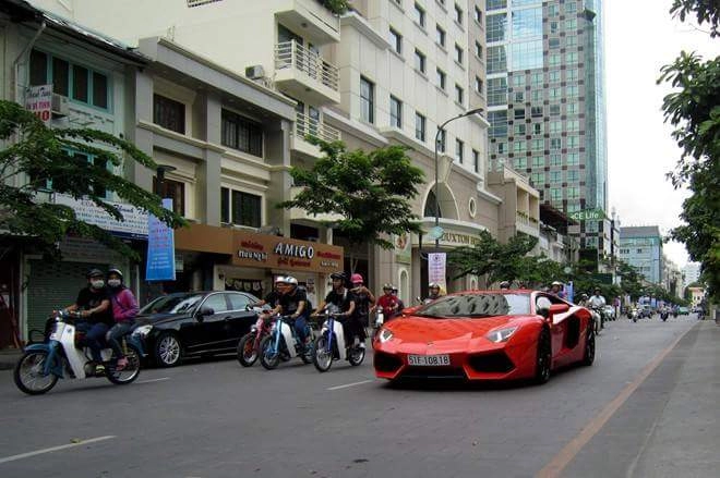Xe cub độ báo hồng của một tay phượt sài gòn - 5