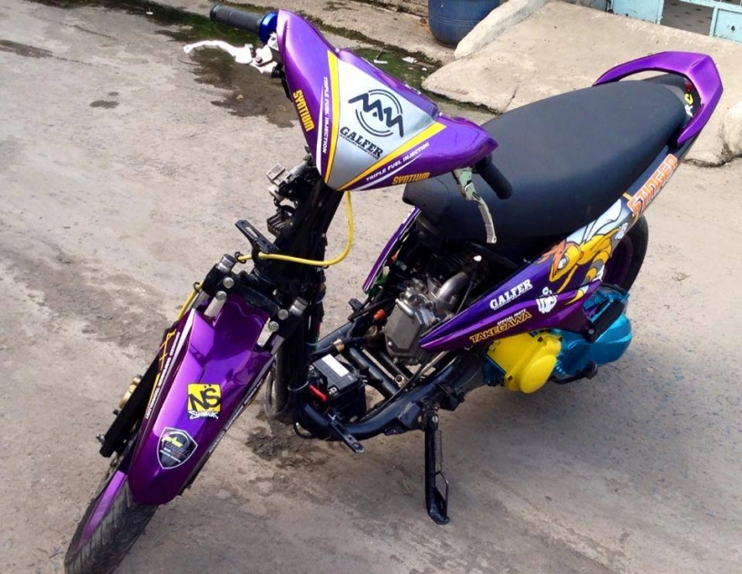 Yamaha luvias độ drag trái 7x - 2