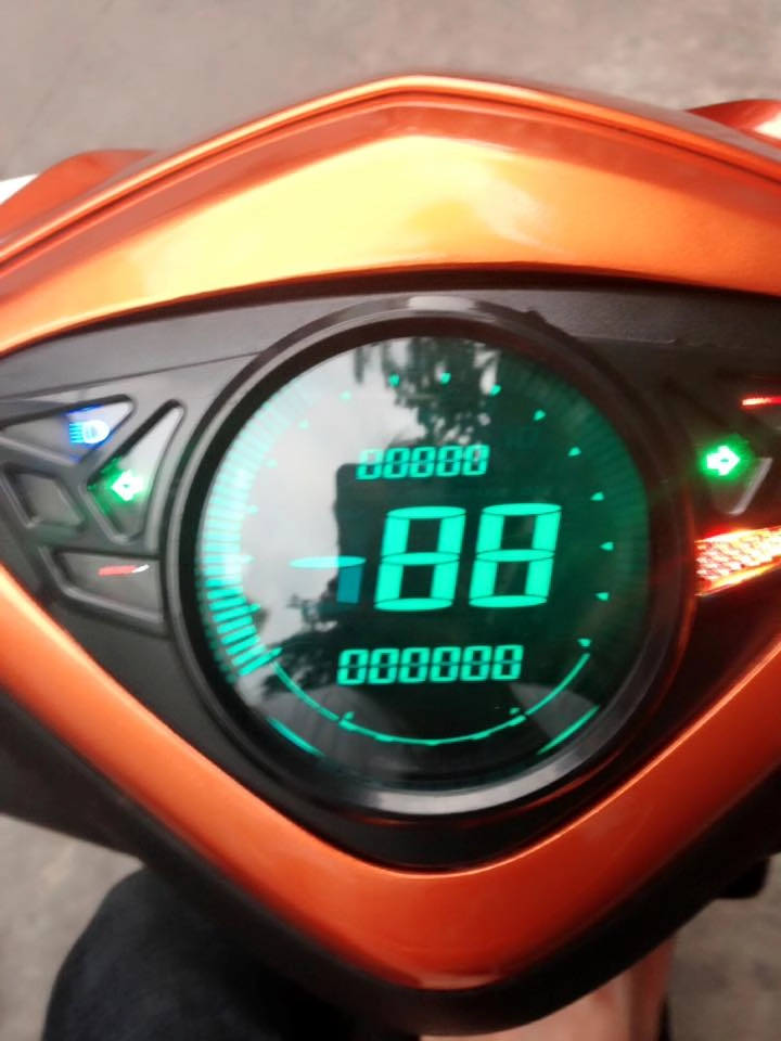 Yamaha luvias độ nhẹ pô xăng lửa - 2
