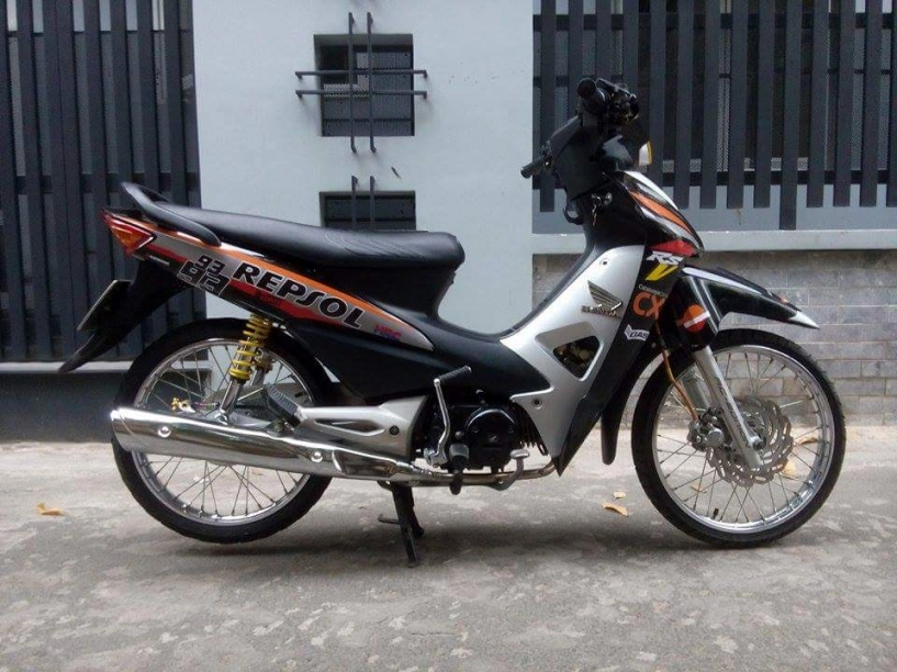 Chiếc wave a kiểng phiên bản đen repsol - 1