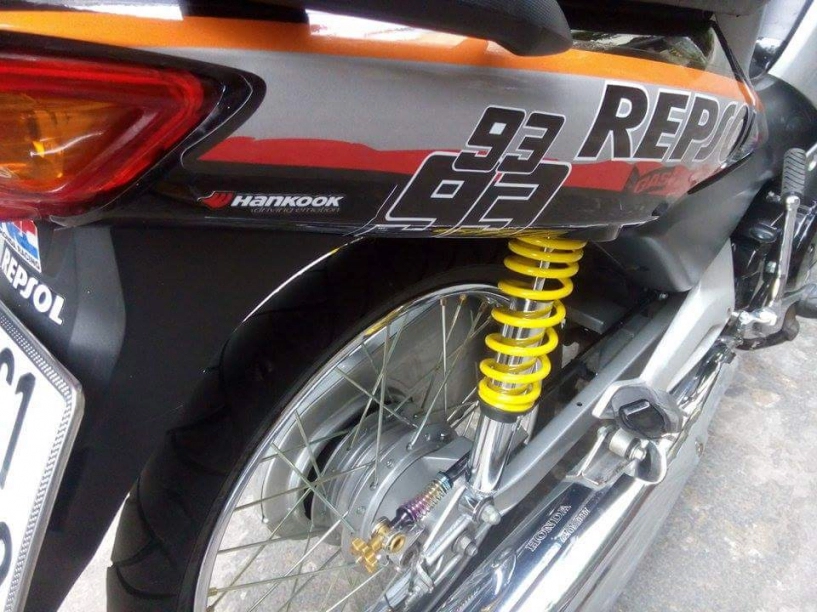 Chiếc wave a kiểng phiên bản đen repsol - 2