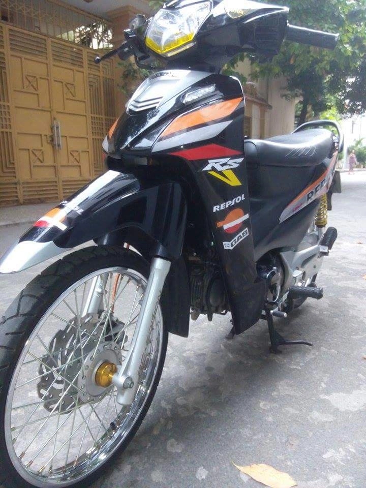 Chiếc wave a kiểng phiên bản đen repsol - 5