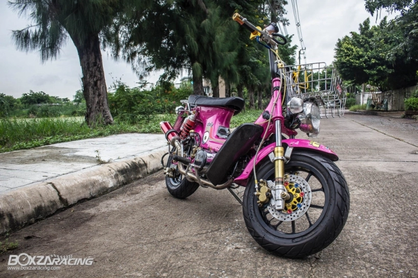 Honda chaly độ khủng lên máy wave 110 full đồ chơi độ - 18
