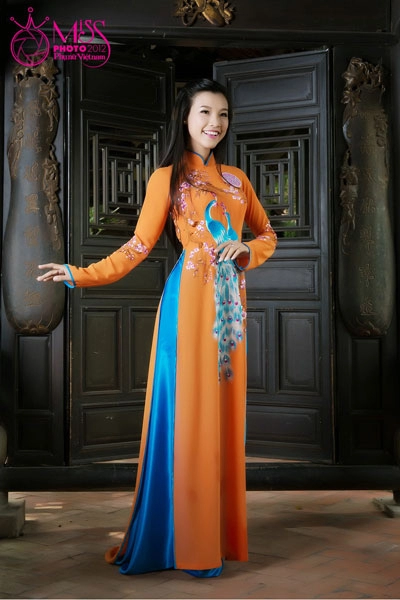 Người đẹp miss photo duyên dáng với áo dài - 9