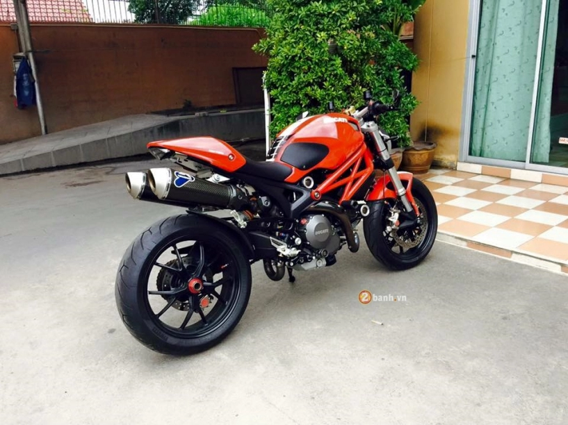 pkl ducati monster 796 độ chất với bề ngoài gần như nguyên bản - 11