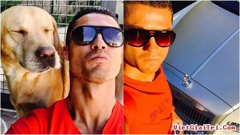 Ronaldo khoe xe khoe chó - 1