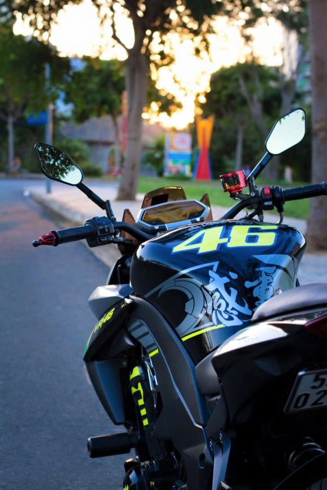 Siêu nakedbike thần thánh kawa z1000 phong cách vr46 - 7