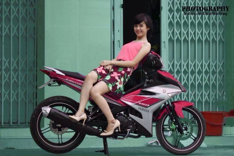 Bộ sưu tập các em gái ngồi yamaha exciter - 6