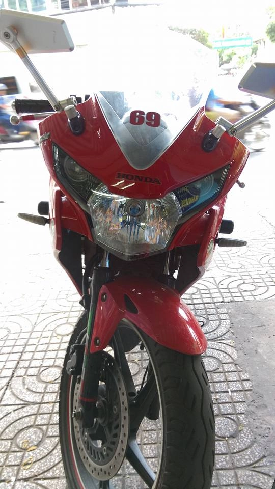 Cần bán moto cbr 150i thái lan màu đỏ - 3