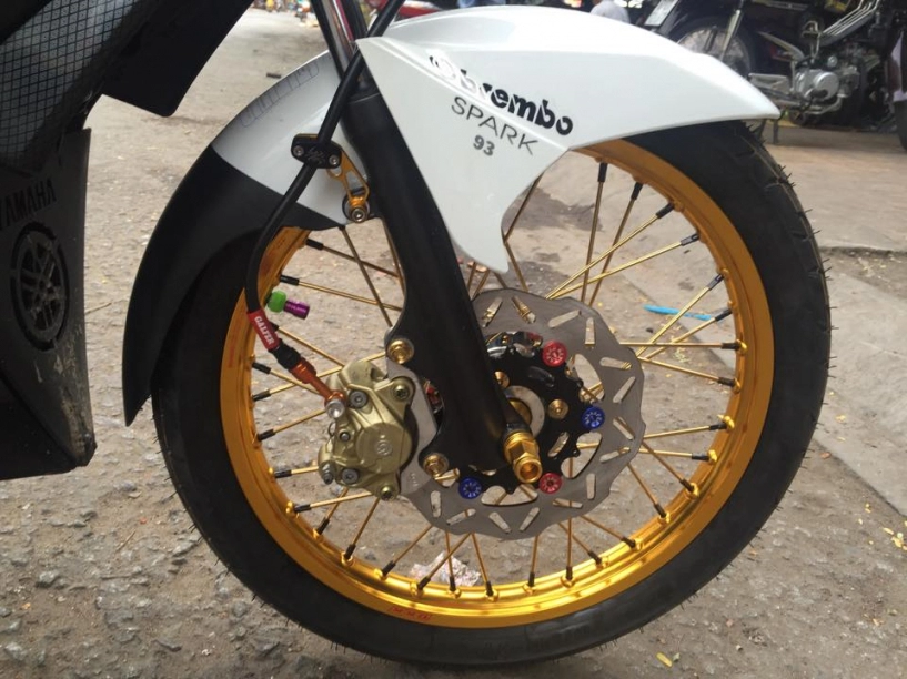 Exciter 2010 dọn phong cách spark 135i siêu cá tính - 3