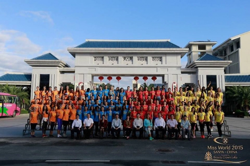 Lan khuê trắng tay hh namibia lập kỷ lục ở sports challenge - miss world 2015 - 1