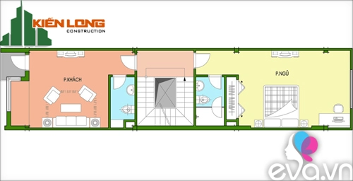 72m2 nhà ống háo hức chờ xây - 2