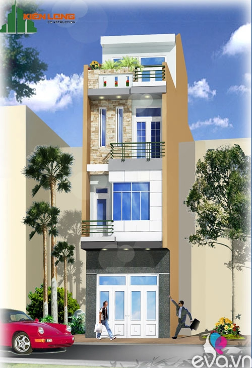 72m2 nhà ống háo hức chờ xây - 5