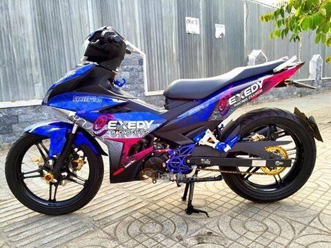 Exciter 150 độ tem đấu phong cách exedy - 7