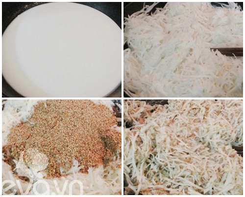 Cách làm bánh trung thu nướng nhân sữa dừa - 4
