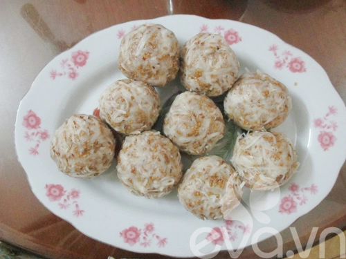 Cách làm bánh trung thu nướng nhân sữa dừa - 5