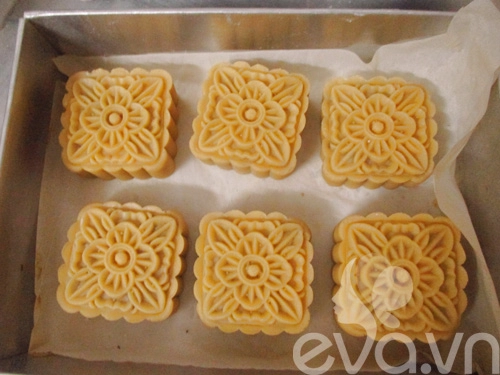 Cách làm bánh trung thu nướng nhân sữa dừa - 10
