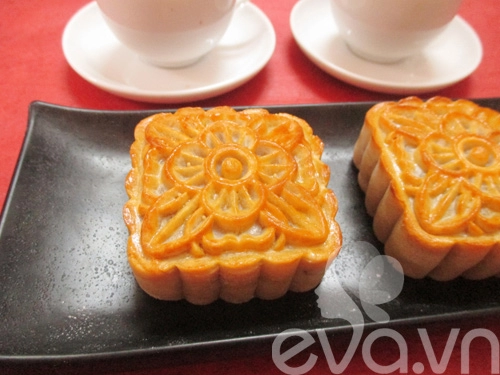 Cách làm bánh trung thu nướng nhân sữa dừa - 13