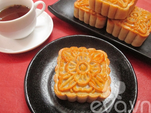 Cách làm bánh trung thu nướng nhân sữa dừa - 15