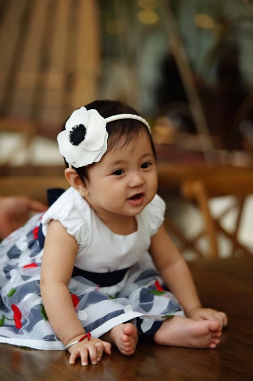 Con gái hà kiều anh môi trái tim mắt huyền xinh ngẩn ngơ - 2