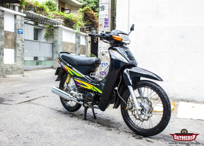 Đơn giản nhưng đầy ấn tượng với chiếc wave 110 độ - 2