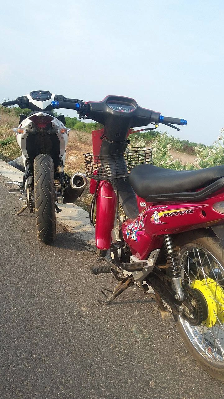 Exciter 150 so dáng cùng wave huyền thoại - 2