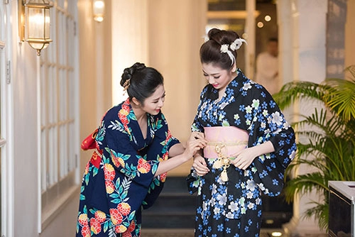 Ngọc hân tú anh hóa thiếu nữ nhật bản xinh đẹp - 3