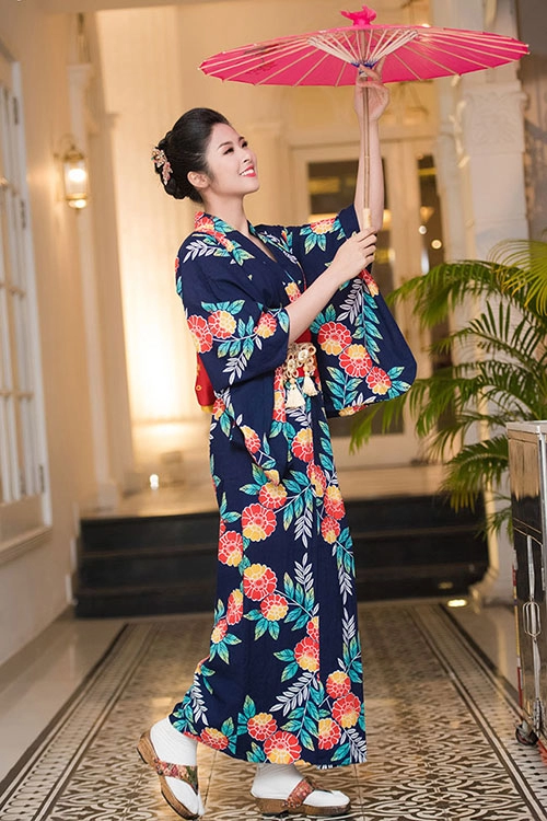 Ngọc hân tú anh hóa thiếu nữ nhật bản xinh đẹp - 7
