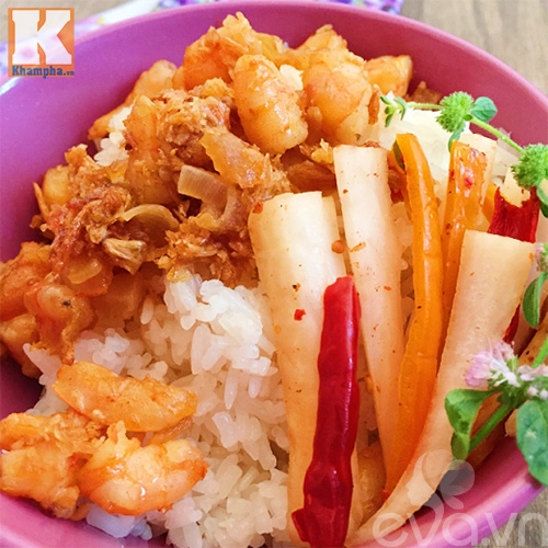 Ngon mê xôi rưới tôm hành - 8
