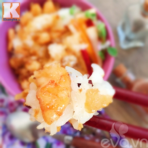 Ngon mê xôi rưới tôm hành - 10