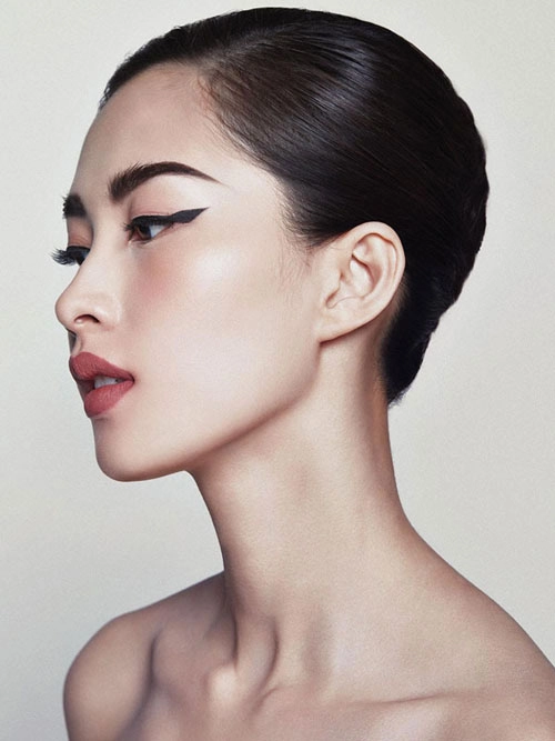 Những lần trang điểm đậm hiếm hoi của hoa hậu thu thảo - 9
