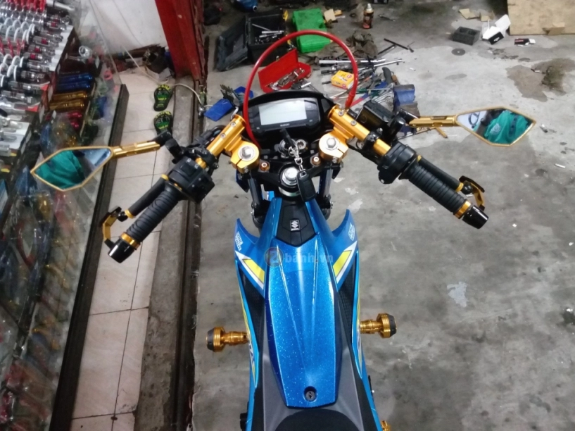 Satria f150 fi độ lung linh với rất nhiều đồ chơi chất - 2