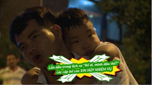 Tập 25 bố ơi mùa 2 lần đầu tiên cả 8 người chơi xin huỷ nhiệm vụ - 6