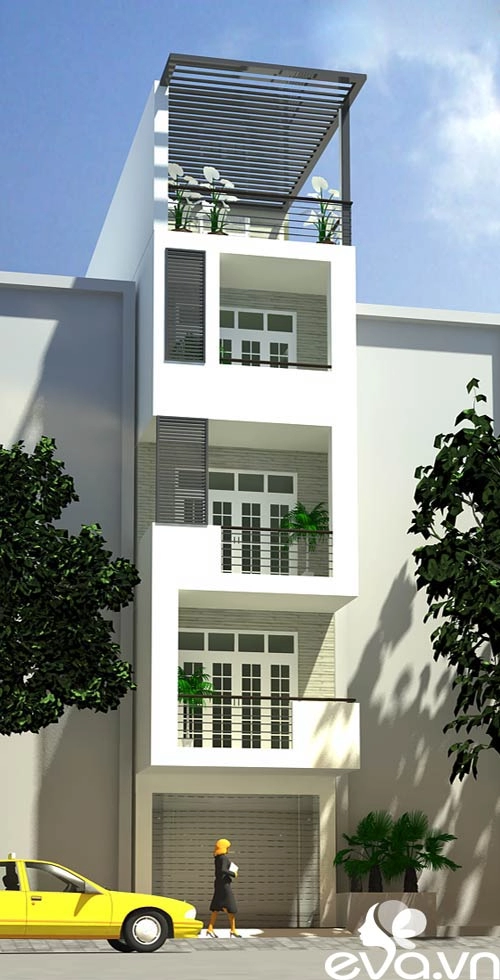 Thiết kế nhà ở kết hợp cho thuê trên đất 72m2 - 7