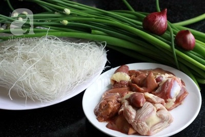 Bún xào lòng gà đổi món cho bữa sáng - 3
