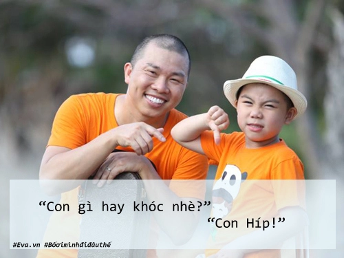 Những tình huống cười chảy nước mắt của bố con sao việt trong bố ơi mùa 3 - 6