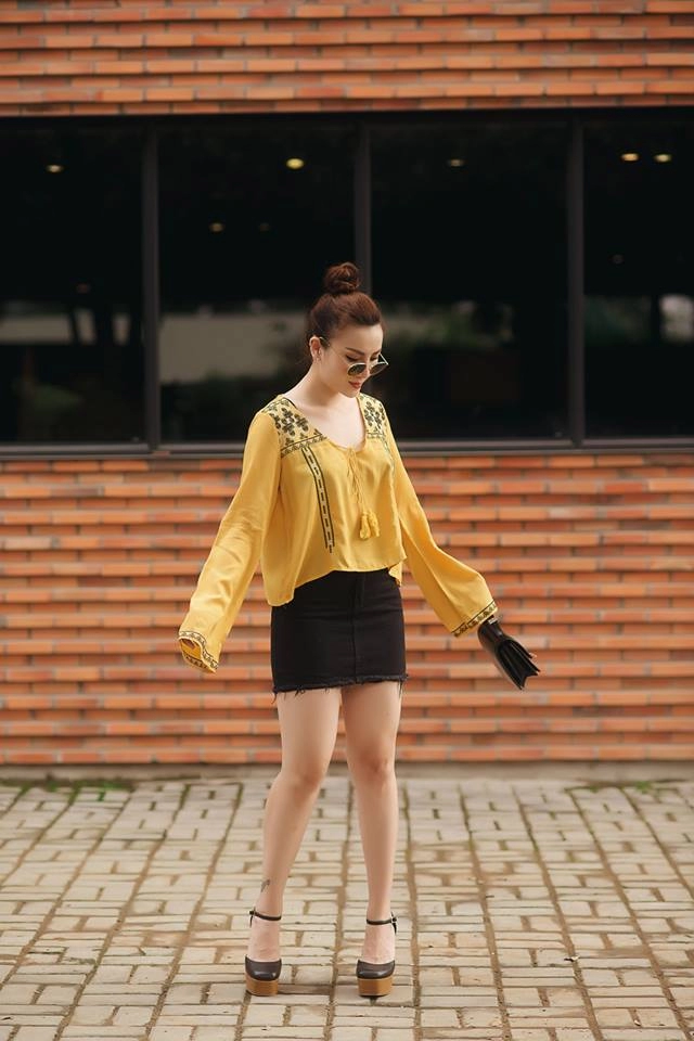Cặp chị em sành điệu nhất việt nam mách cách che bụng mỡ hiệu quả từ váy áo giá rẻ - 6