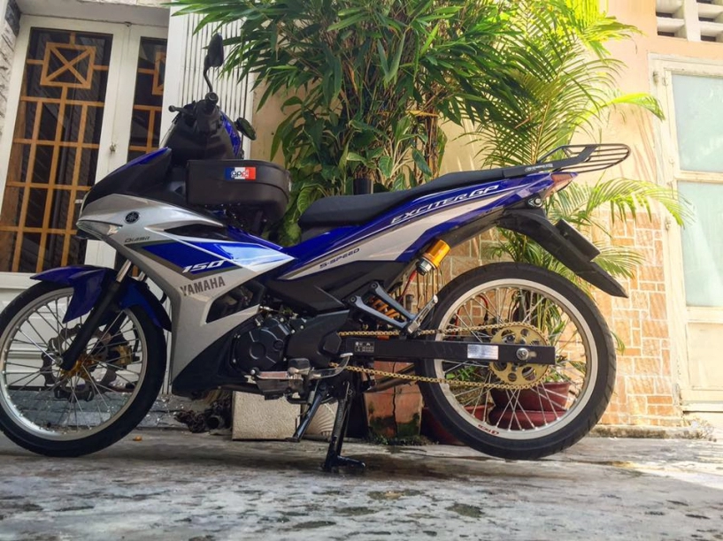 Exciter 150 độ đẹp cùng bánh căm - 1