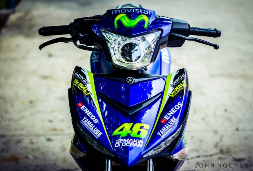 Exciter 150 độ drag phong cách movistar 46 edition - 1