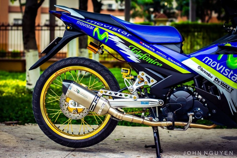 Exciter 150 độ drag phong cách movistar 46 edition - 10