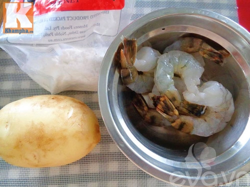 Khoai tây cuộn tôm món ngon đãi khách - 2